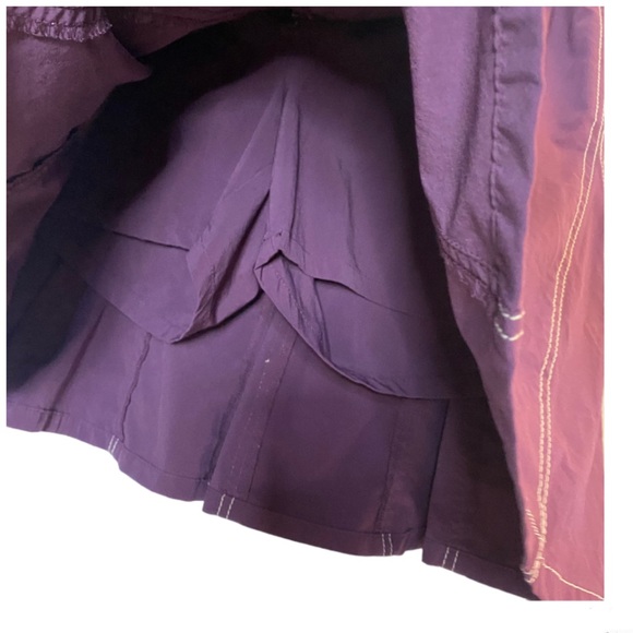 Athleta Flared Skirt Skort Purple Golf Tennis - Picture 3 of 6